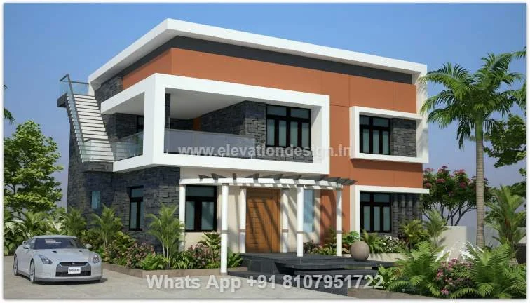 Simple Elevation Design For Home