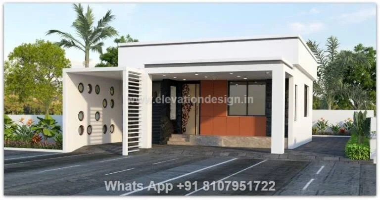 Simple Elevation Design Single Floor