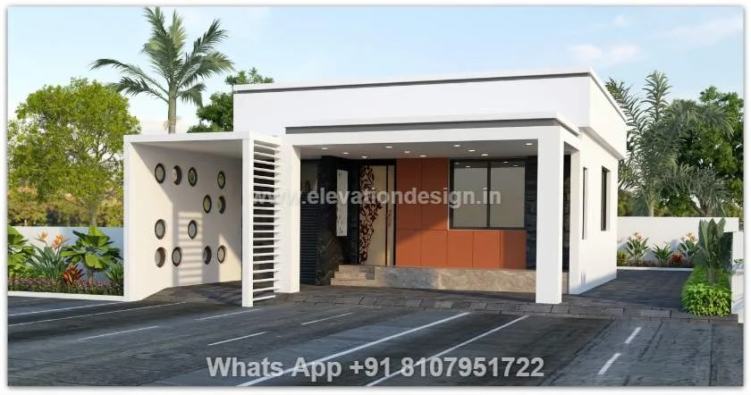 Simple Elevation Design Single Floor