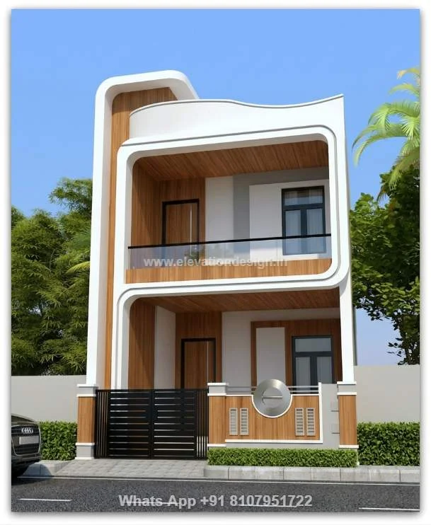 Wooden Front Elevation Designs