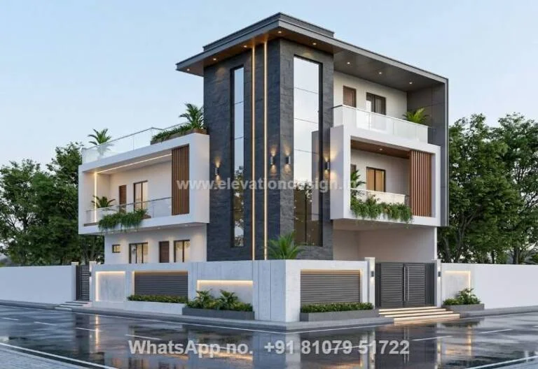 1st Floor House Front Design Simple