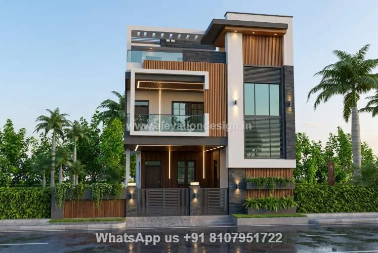 3 Floor Best Home Indian Style Ideas
