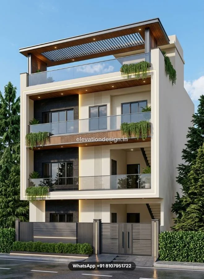 3 Floor House Design