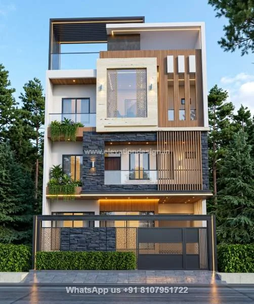 3 Floor Modern Unqiue Style Design