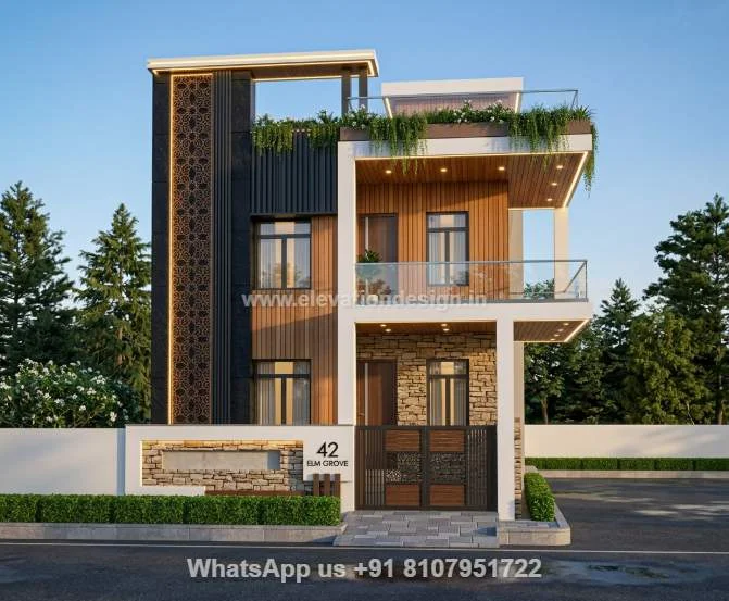 3D Home Elevation For Normal Design