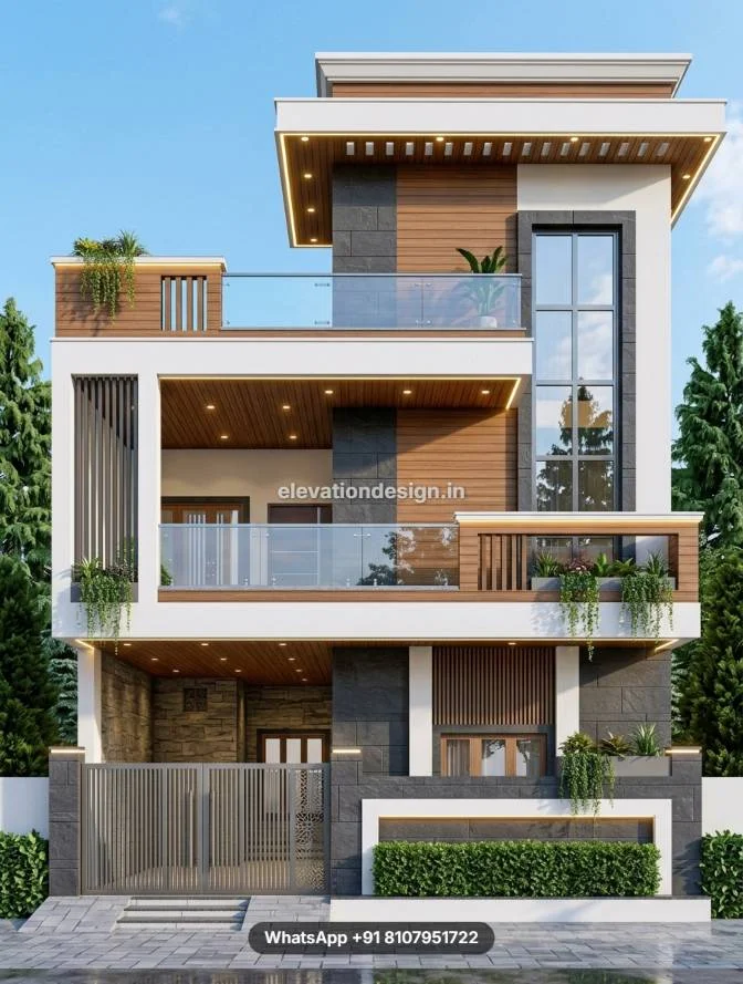 3d Elevation Front Home