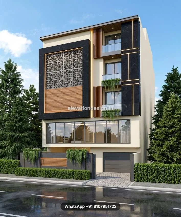 4 Floor Commercial Building Modern