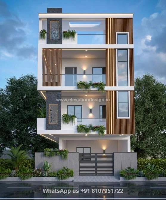 Beautifull House Design For Triple Story