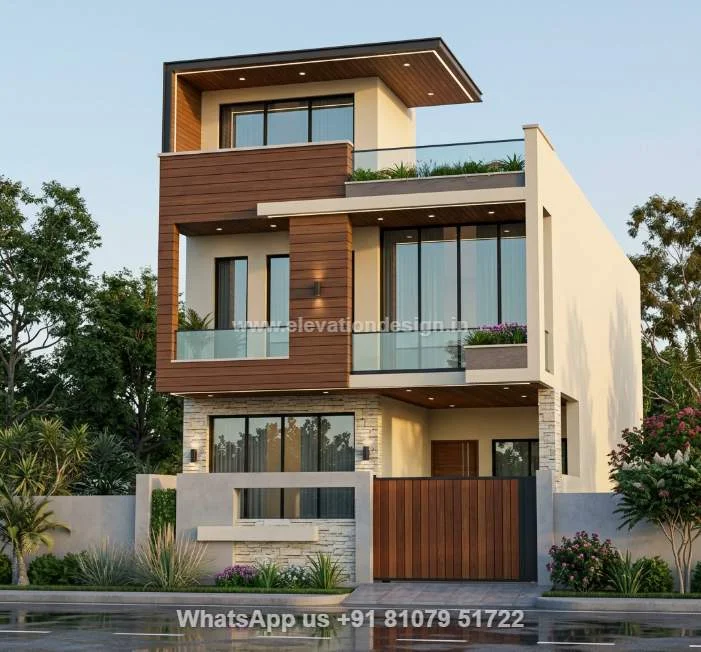 Best Exterior Wall Paint Home Elevation