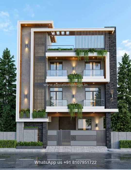 Best House Elevation Tiles Design