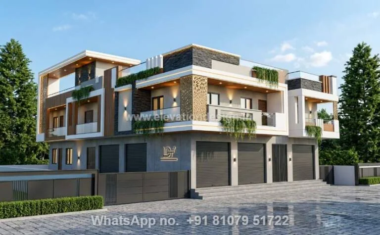 Design Front House With Shop