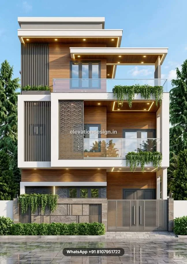 East Facing House Elevation India