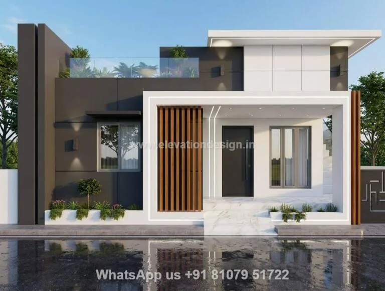 Exterior Home Elevation India
