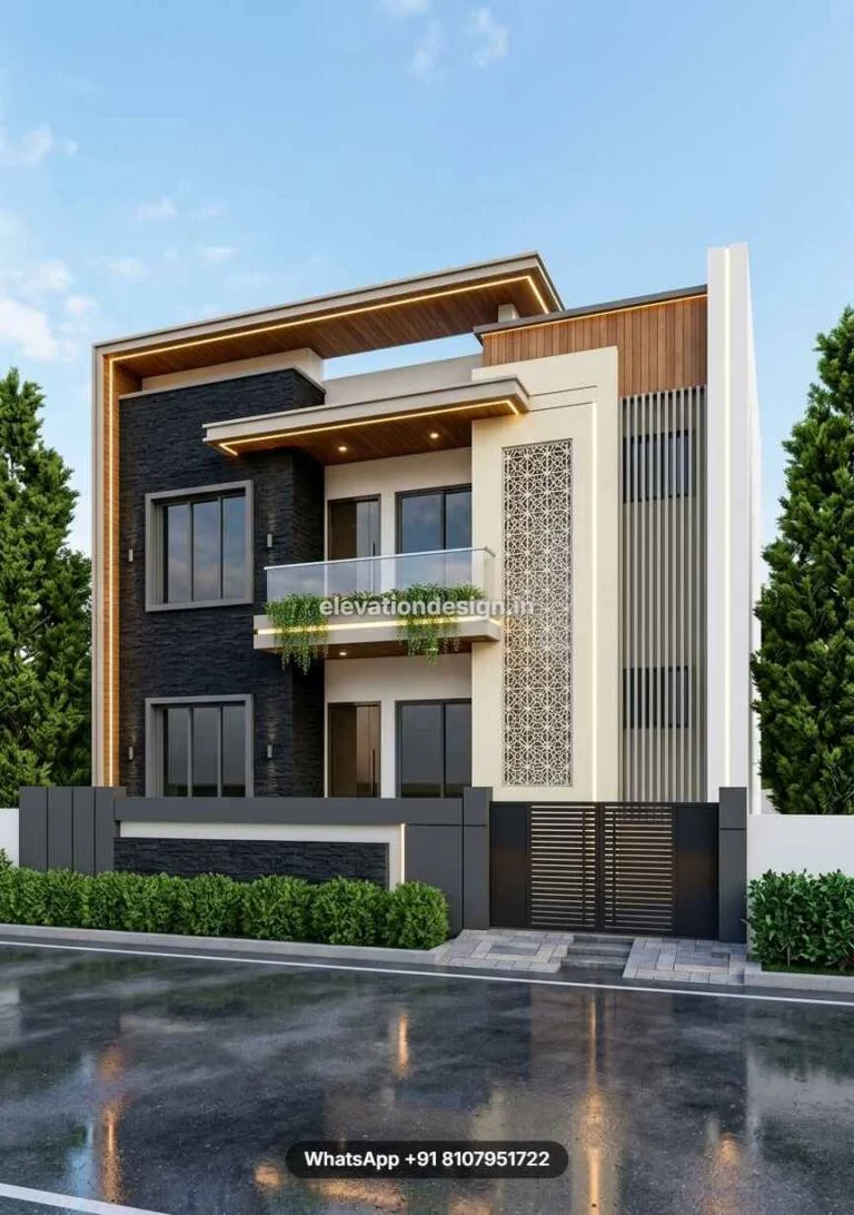 Facade Design For Simple House