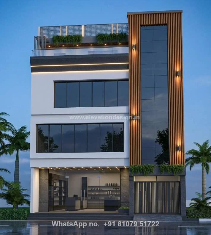 Front Commercial Building Design