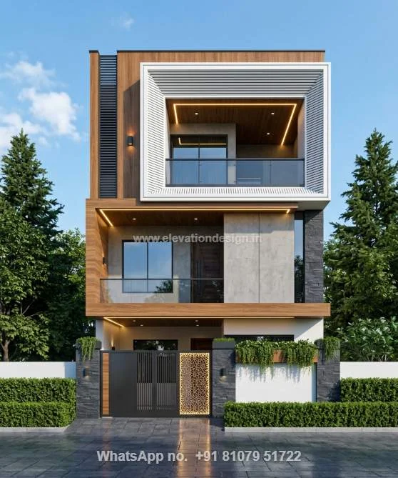 Front Small House In India