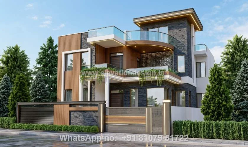 House Elevation Tiles Design