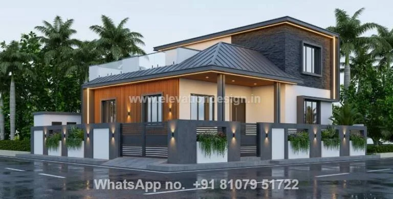 House Front Design 30 Feet