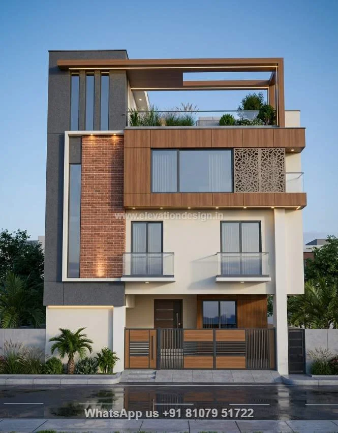 Indian Home Elevation Best
