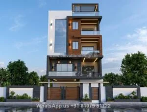 Indian Home Elevation G+3