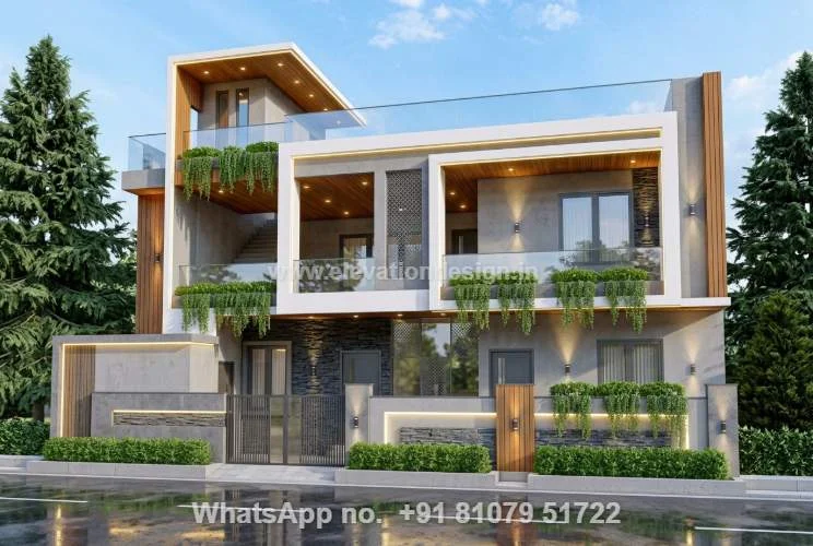 Indian Home Elevation Normal