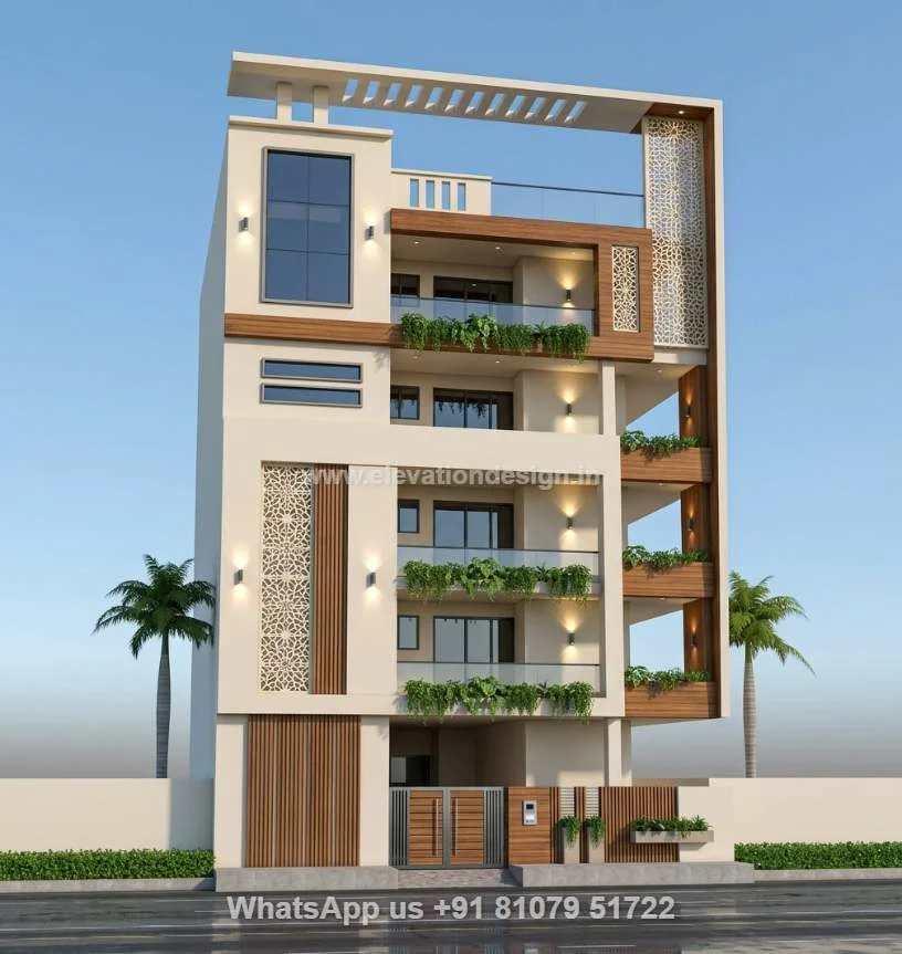 Indian Style Multi Story Building