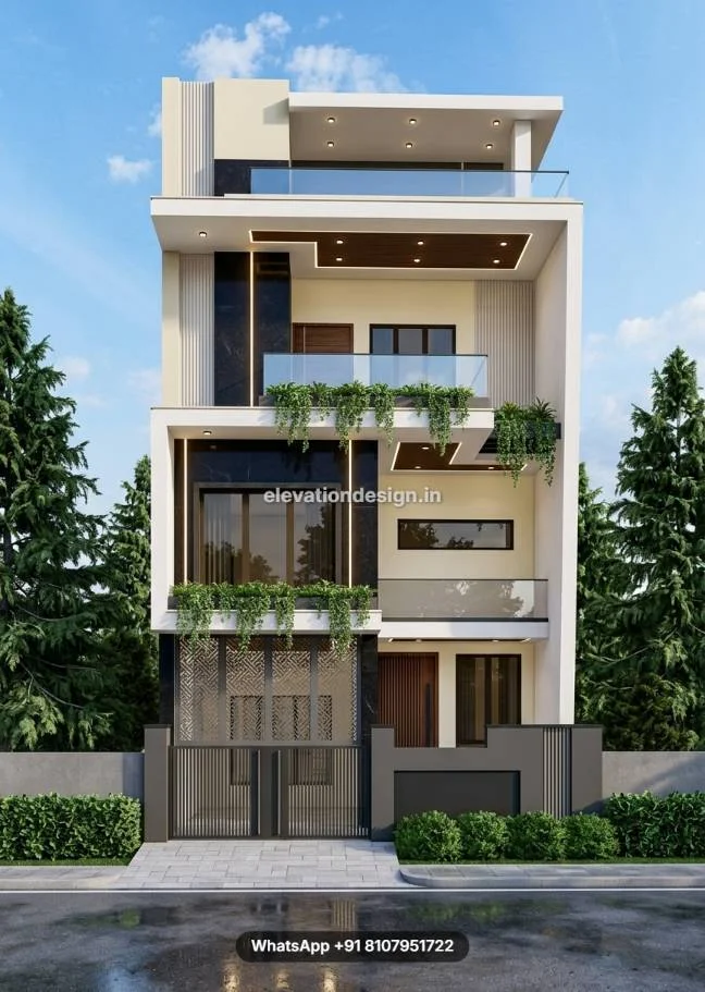 Low Budget Triple Stroy Facade