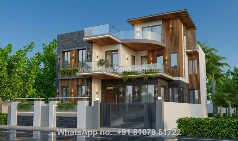 Modern 1st Floor Home Elevation