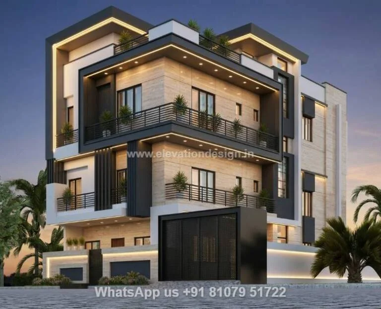 Modern Luxury Villa Elevation