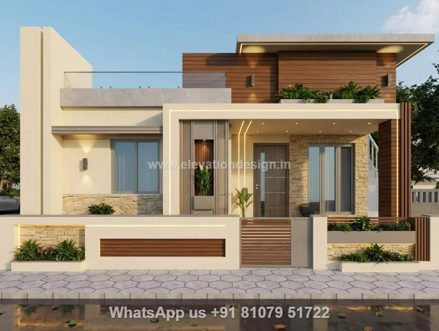 Modern Exterior Home Elevation