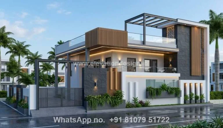 Modern Front House Ground Floor