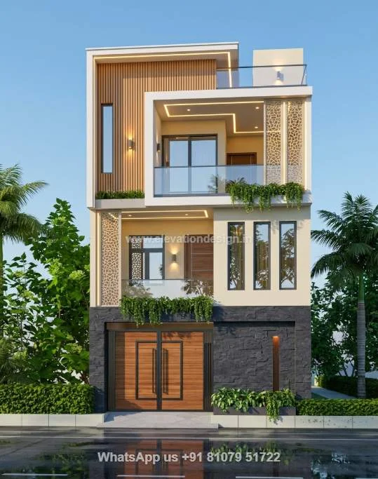 Modern Home Elevation G+2