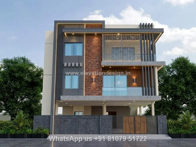 Modern Home Elevation