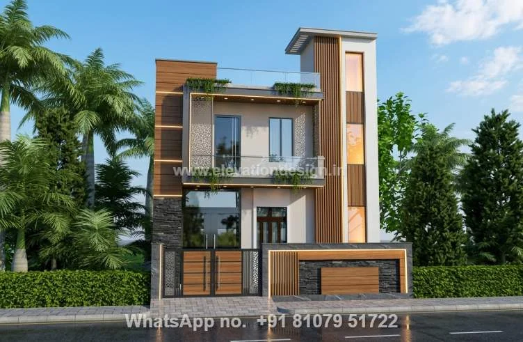 Modern Outer Home Elevation