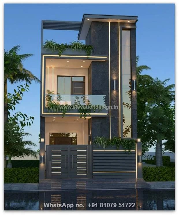 Normal House Front Design