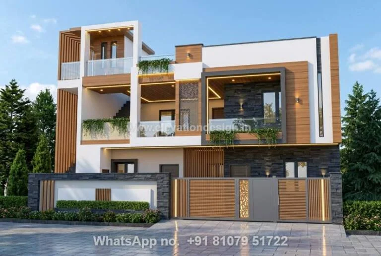 Outer Home Elevation 2 Floor