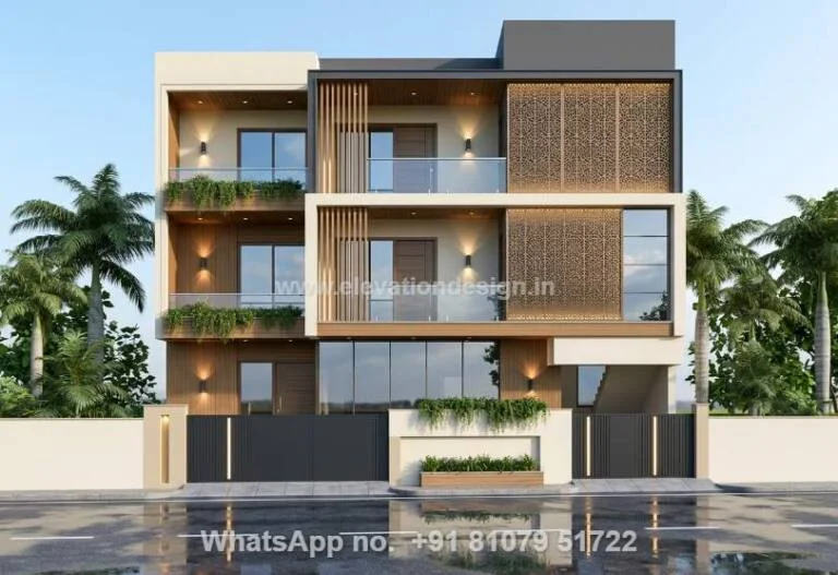 Residential Home Elevation G+2 Floor