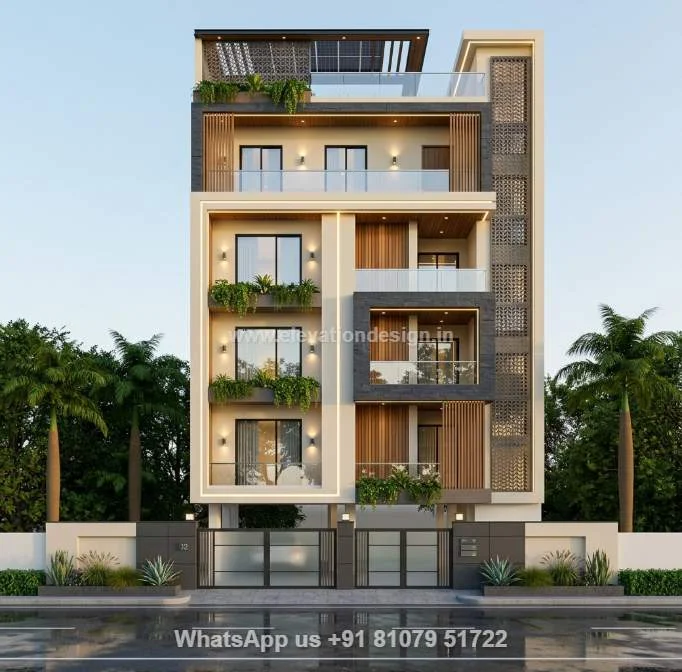 Simple Apartment Elevation
