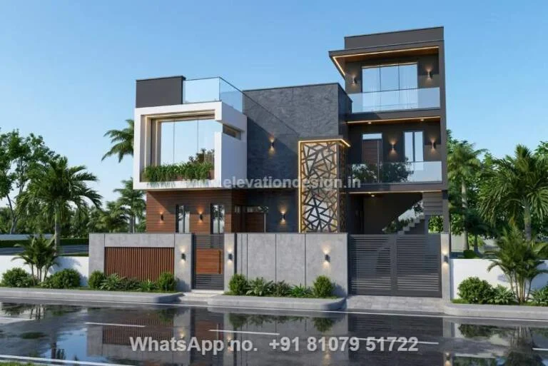 Small House Front Elevation Duplex Design