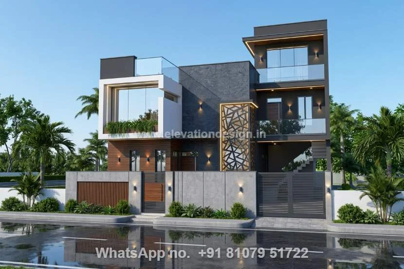 Small House Front Elevation Duplex Design