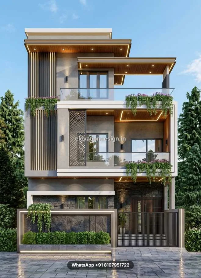 Treding House Elevation G+1