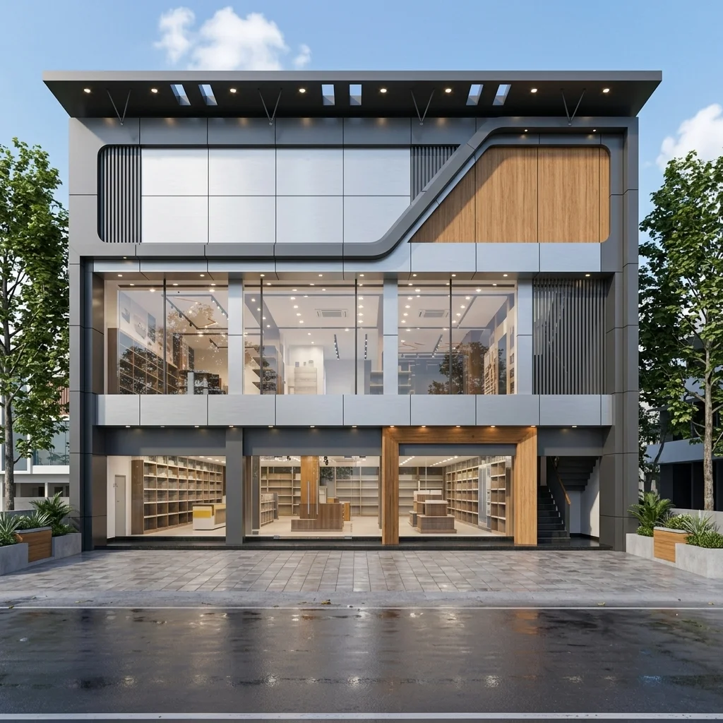 Acp Commercial Building Design