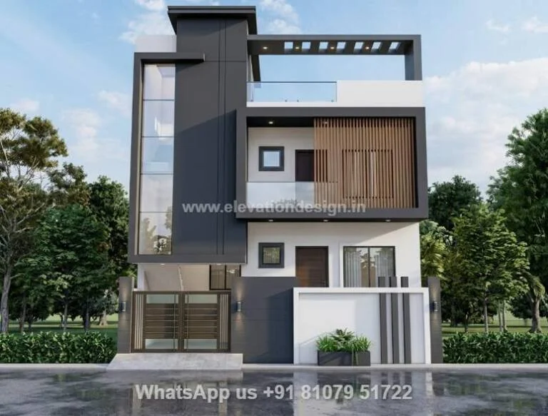 Duplex Home Elevation Design