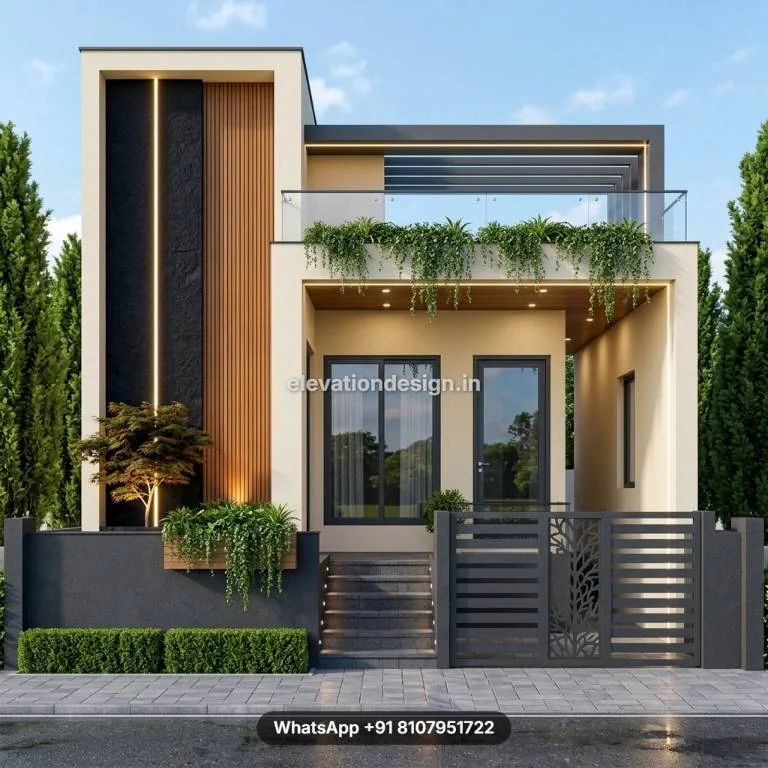 Elegant Single Floor House Design 3d