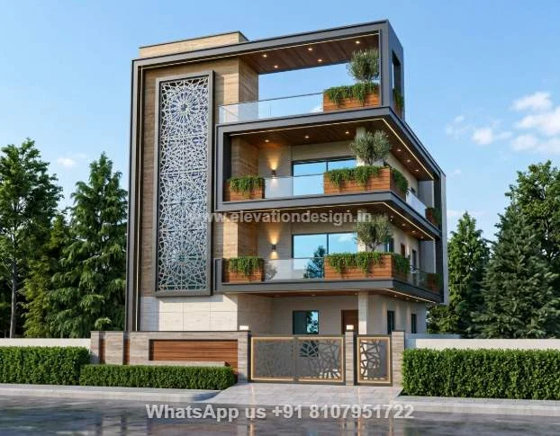 Facade Design For 3 Story Building