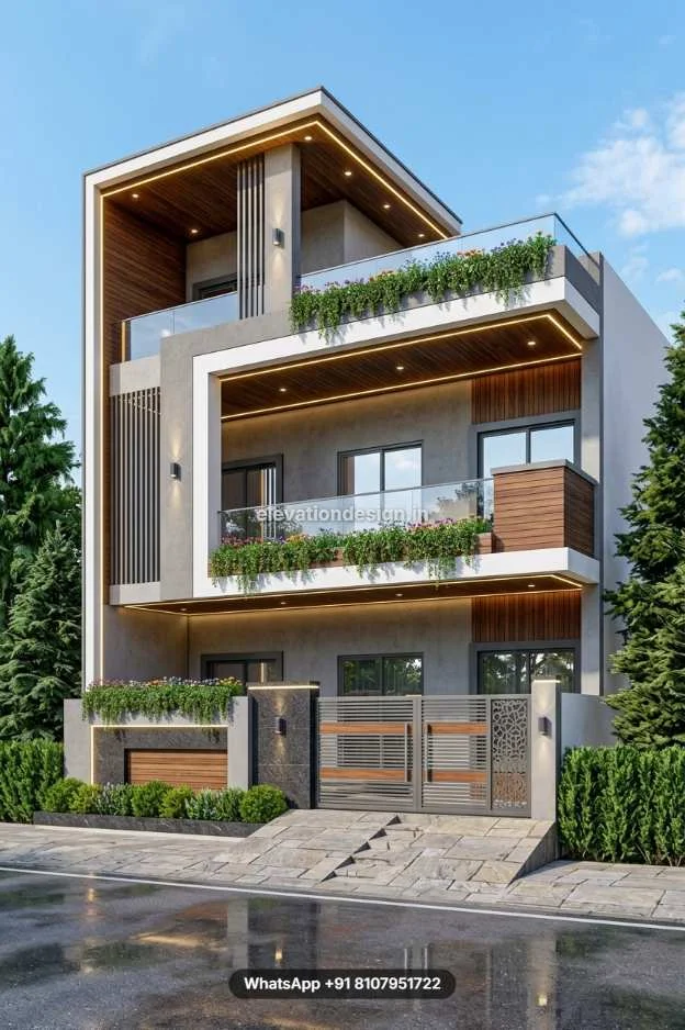 Facade Design With G+1