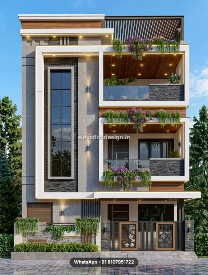 Home Elevation Design India 30 Ft