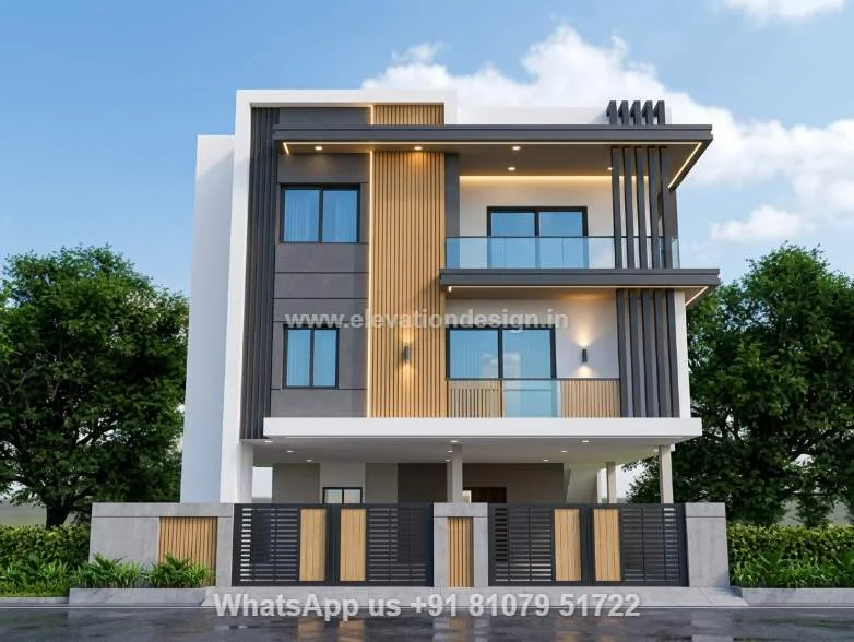 House Elevation For Triple Story
