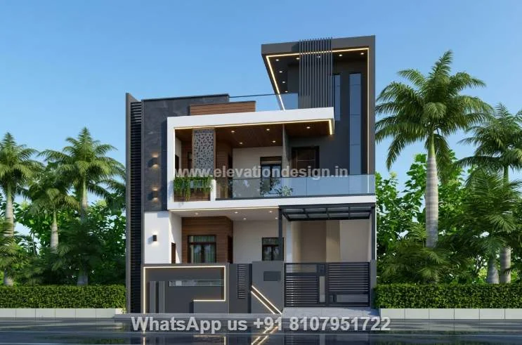 Latest 3d Elevation For G+1 House