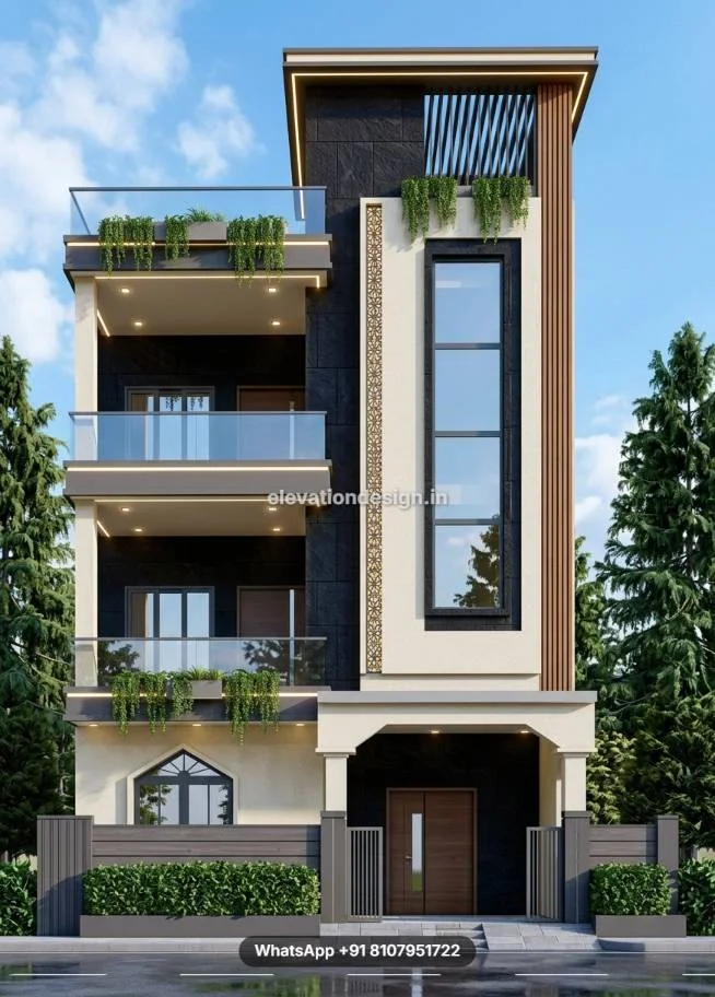 New 3 Floor House Design